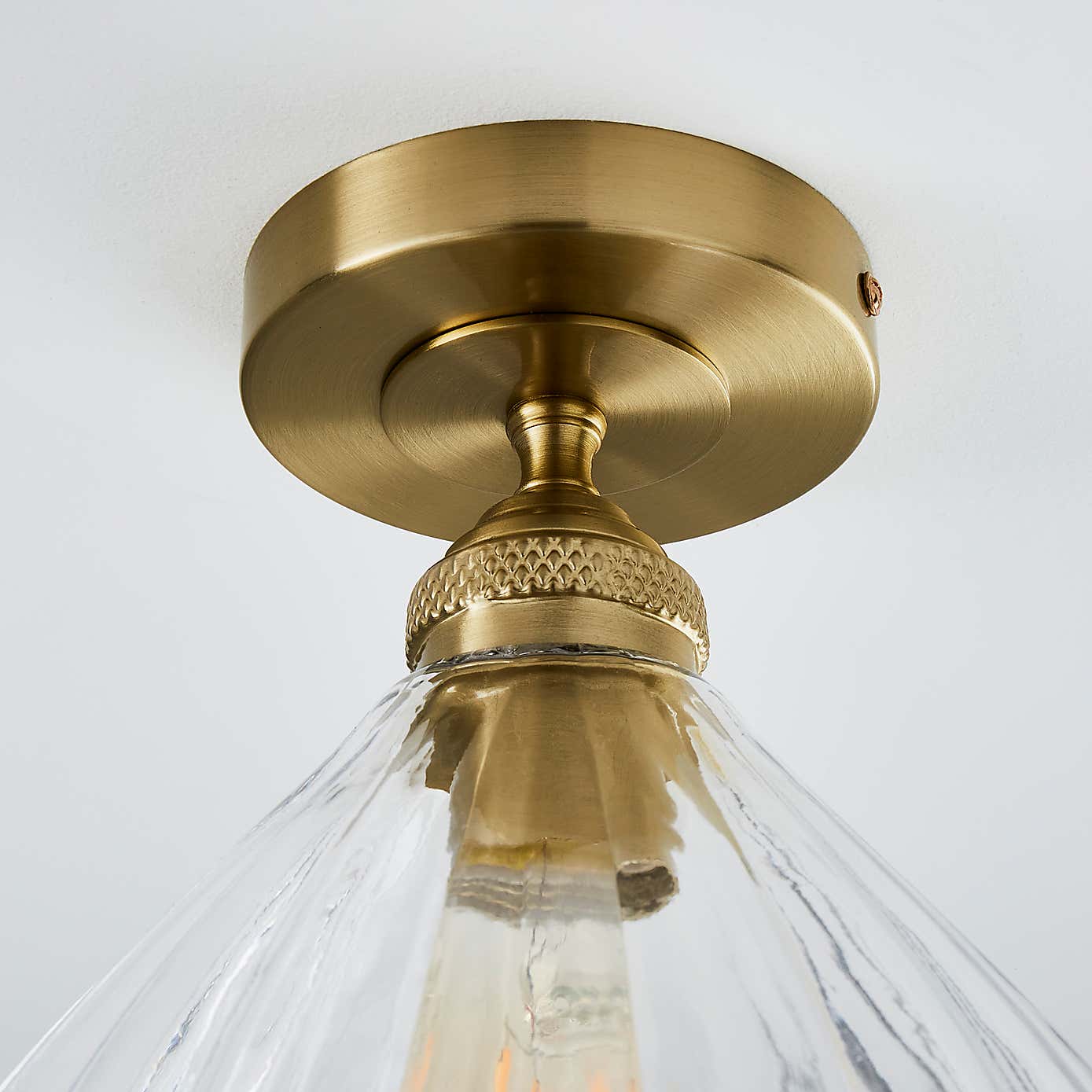 Churchgate Allexton Flush Ceiling Fitting