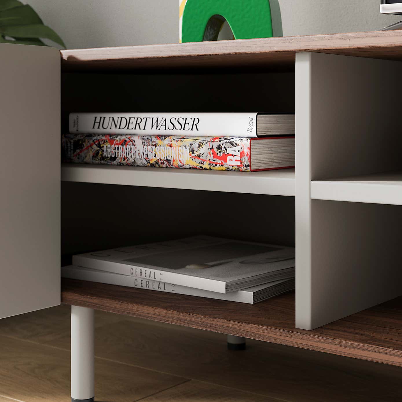 Elements Griffin Extra Wide TV Unit for TVs up to 80"