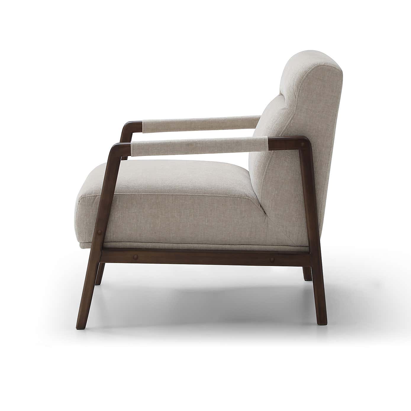 Myla Chenille Natural Accent Chair