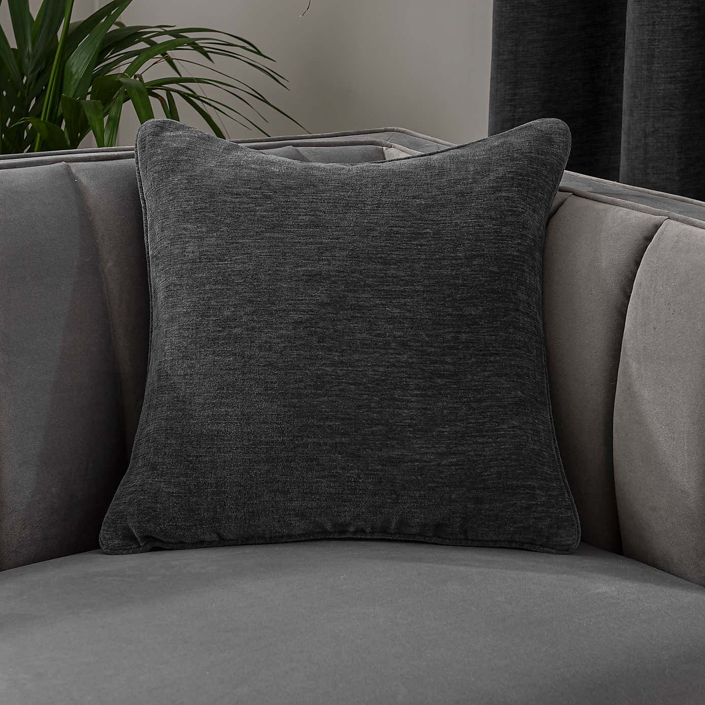 Genoa Chenille Blackout Eyelet Curtains