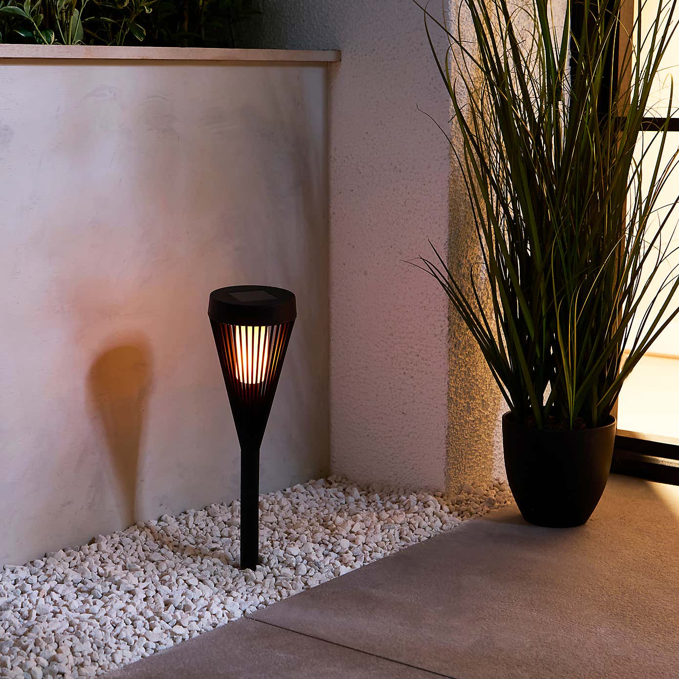 Solar Flicker LED Indoor Outdoor Stake Light