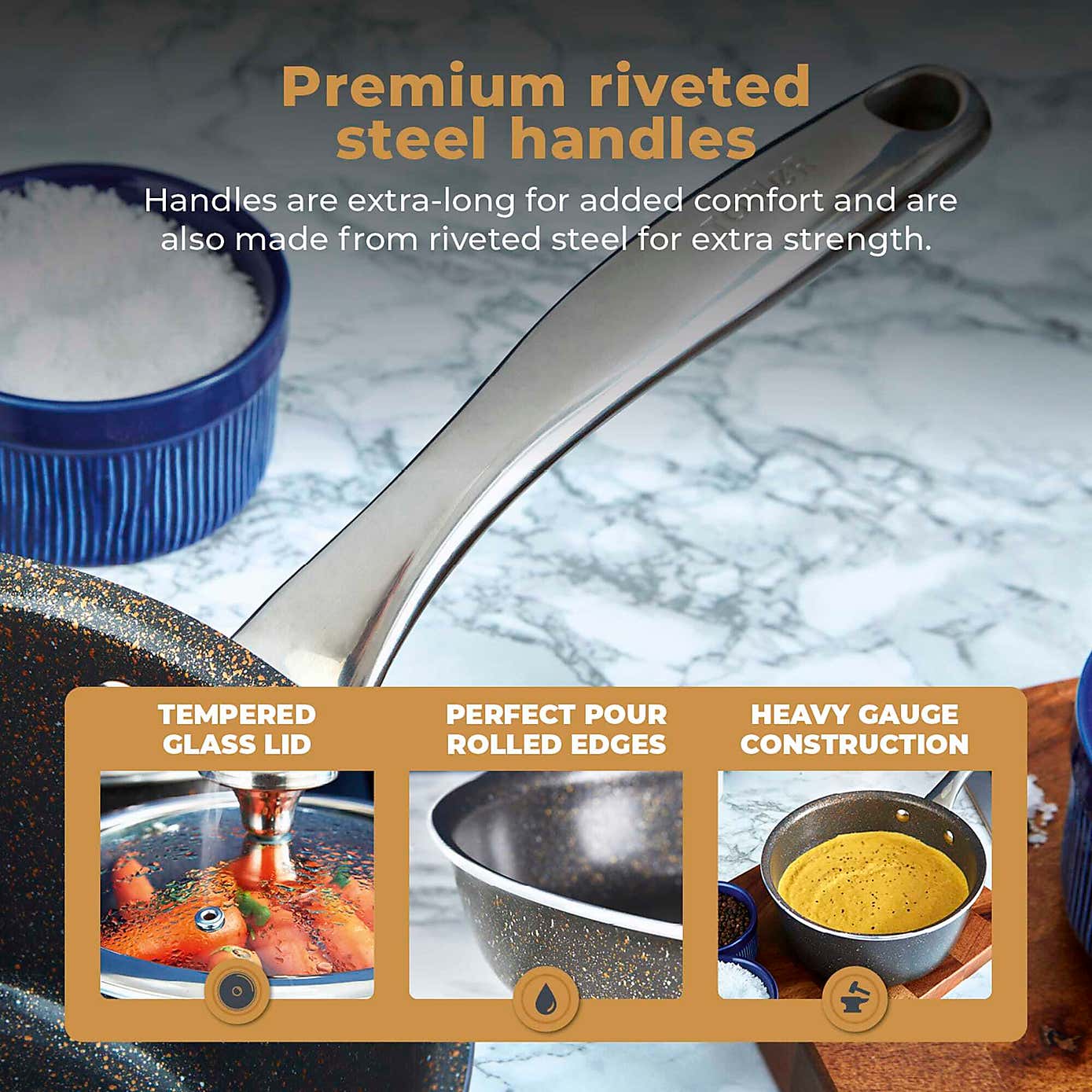 Tower Cerastone Pro 24cm Fry Pan