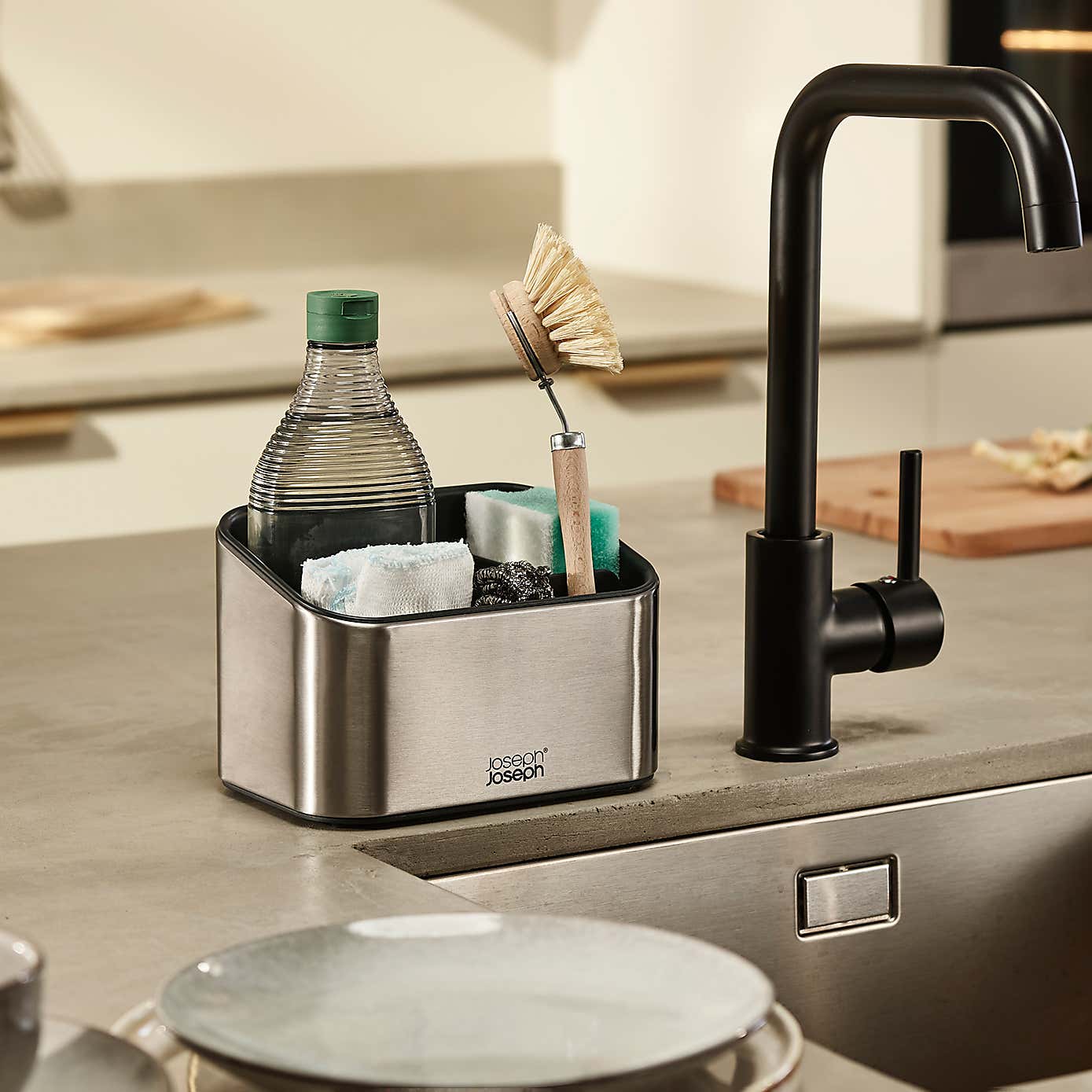 Joseph Joseph Grey Surface Sink Tidy