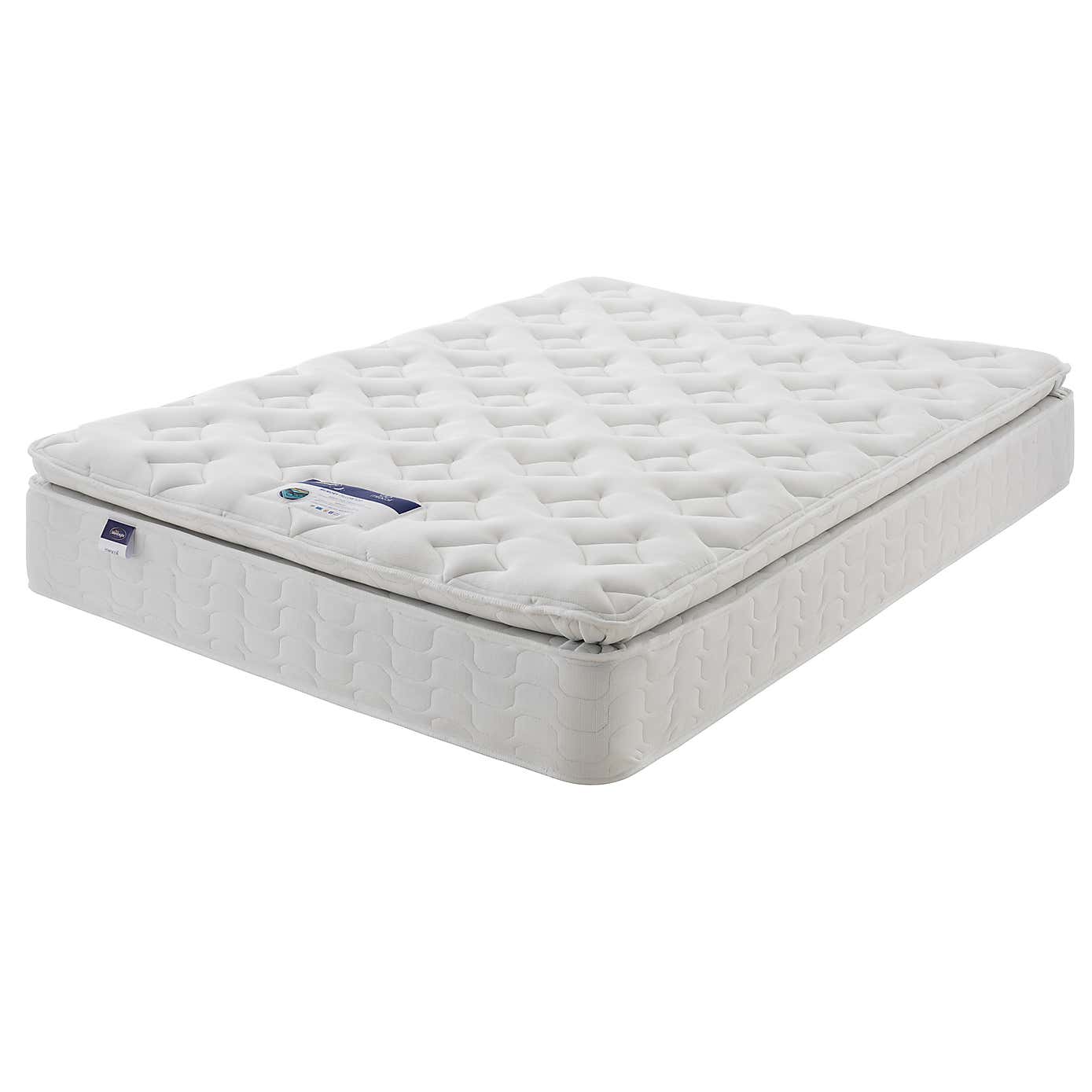 Silentnight Miracoil Memory Pillowtop Mattress