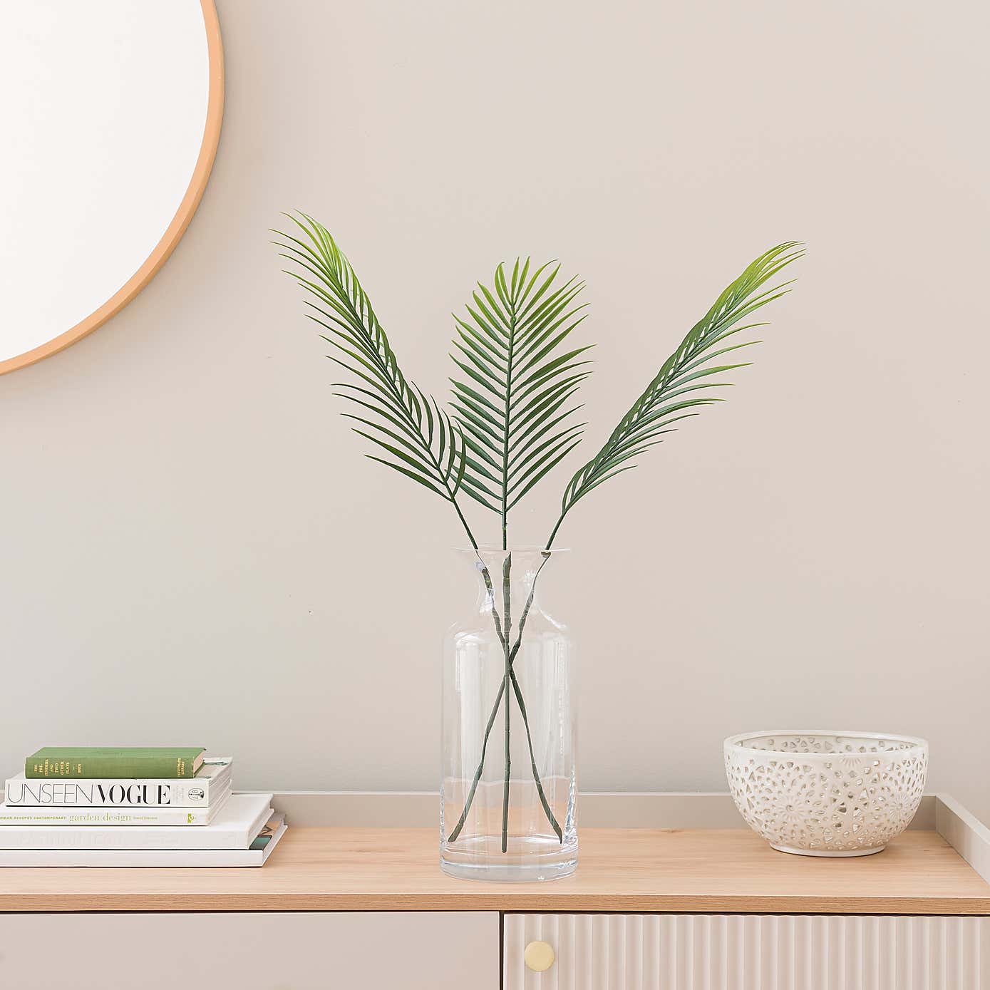 Artificial Green Palm Stems