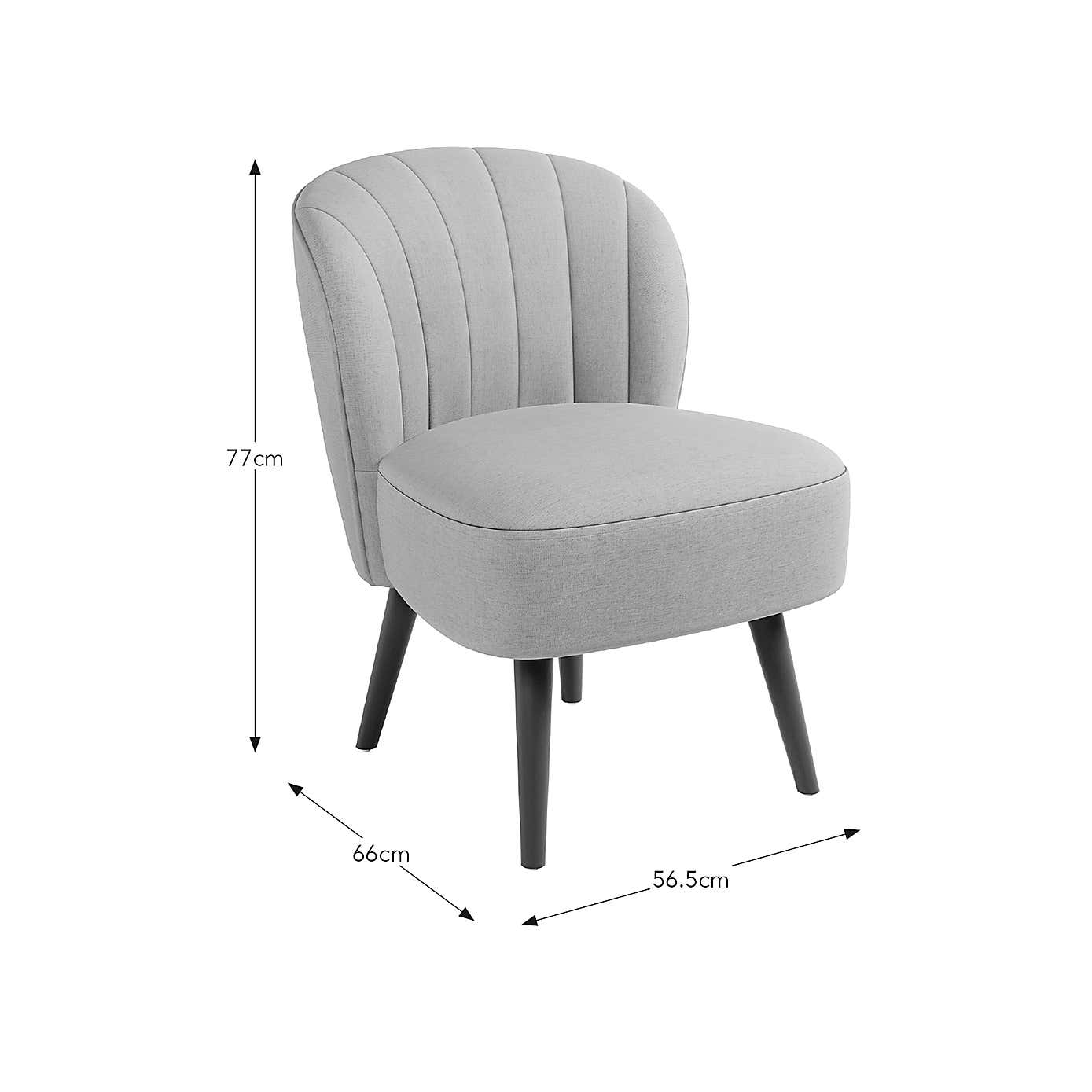 Colette Natural Flatweave Accent Chair