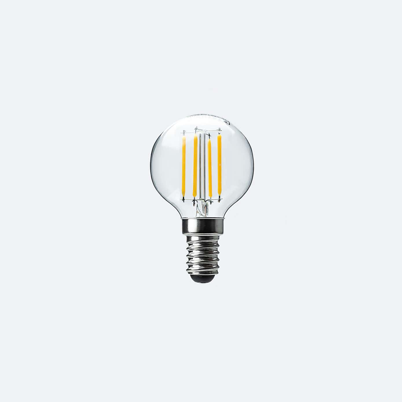Status 4W Filament SES Mini Globe 4 Pack
