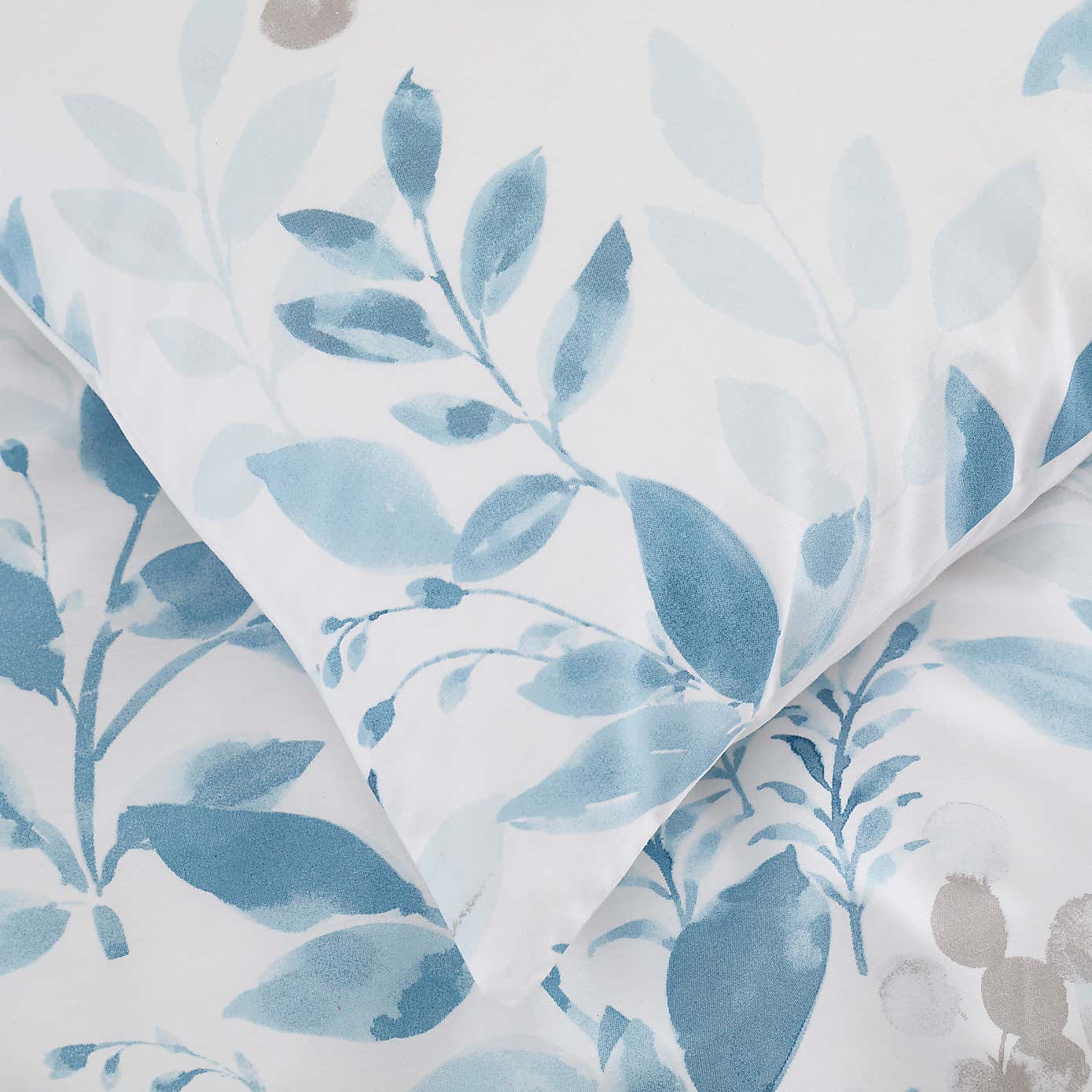 Abeny Leaves Cotton TENCEL™ Duvet Cover & Pillowcase Set