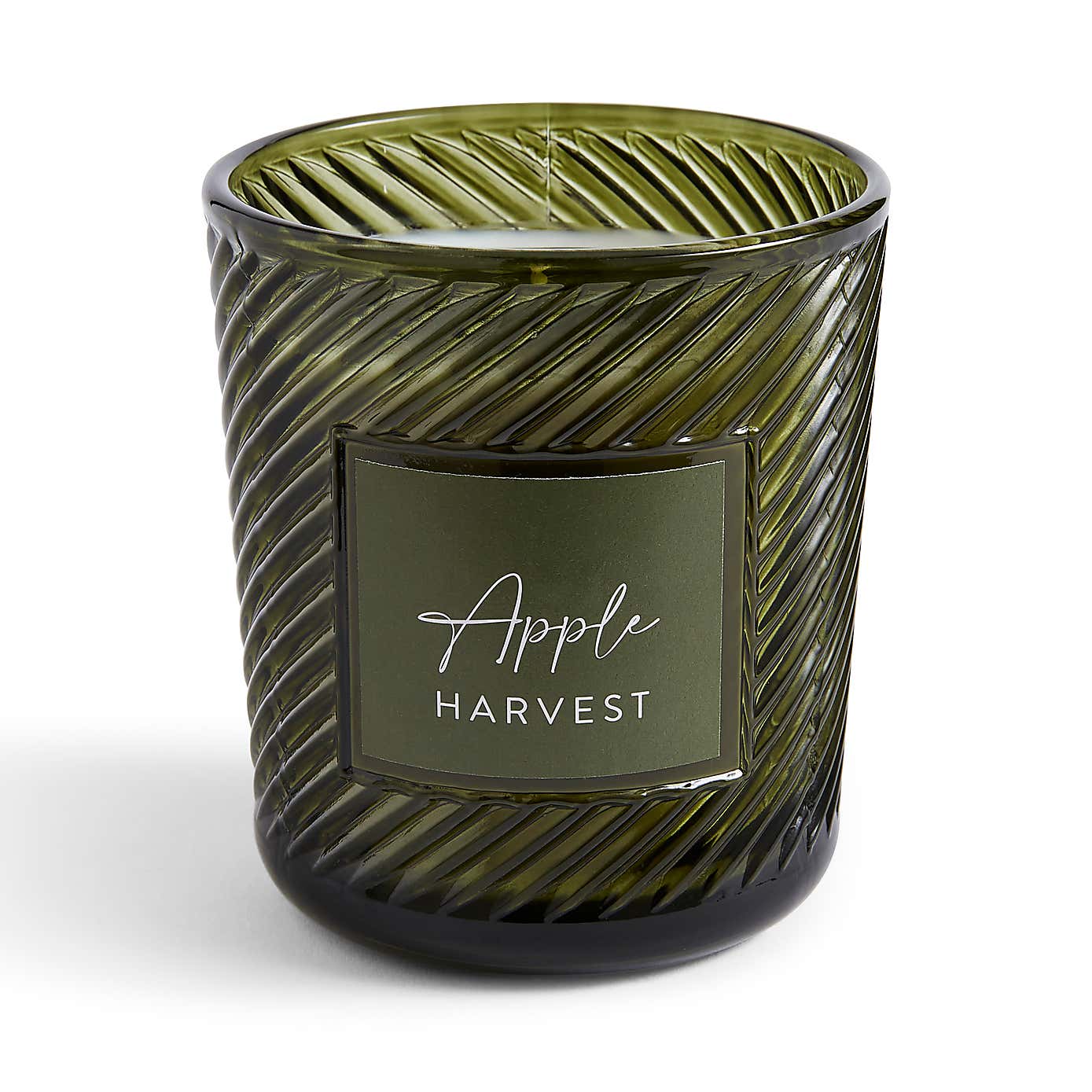 Apple Harvest Glass Candle