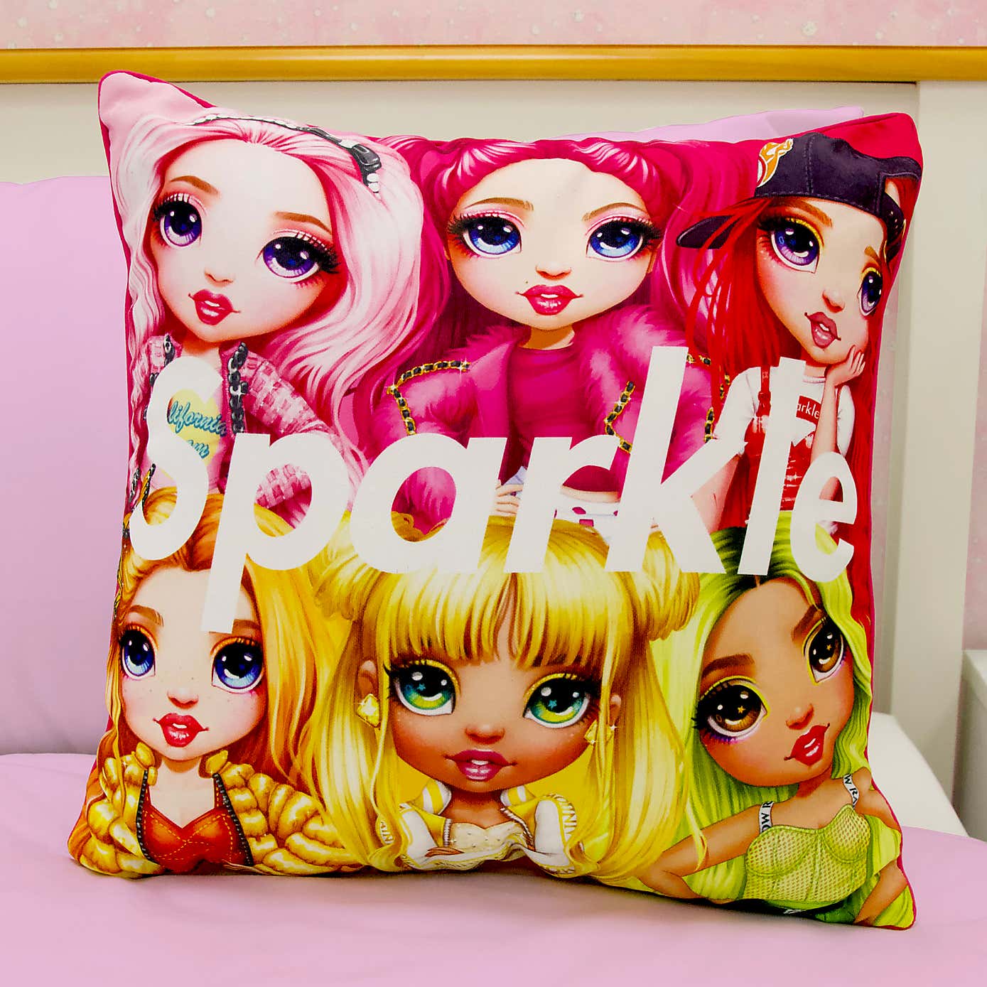 Rainbow High Sparkle Cushion