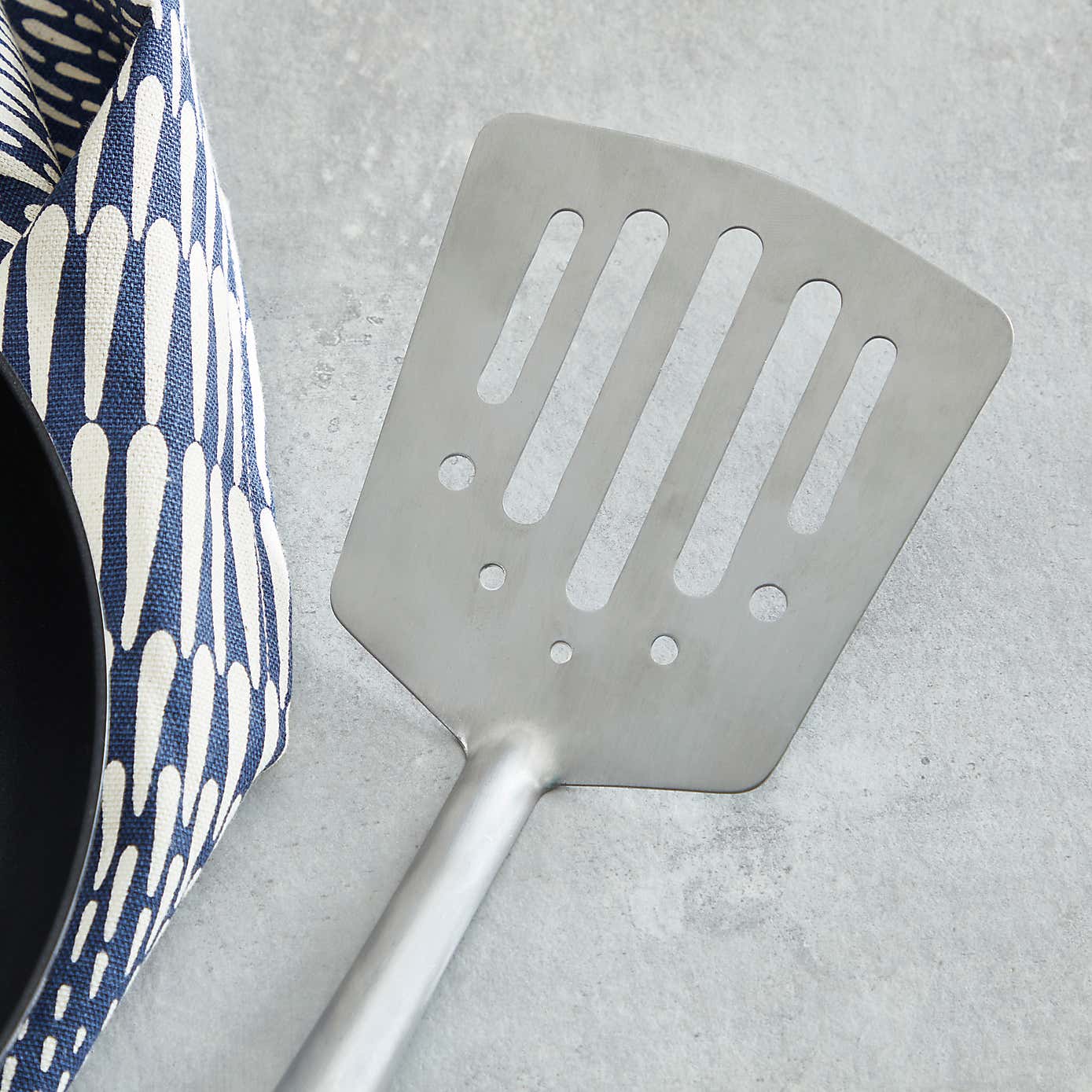 Professional Slotted Turner with Garlic Grater