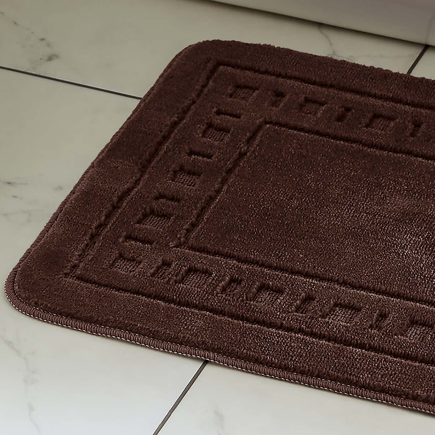 Armoni Bath Mat and Pedestal Mat Set