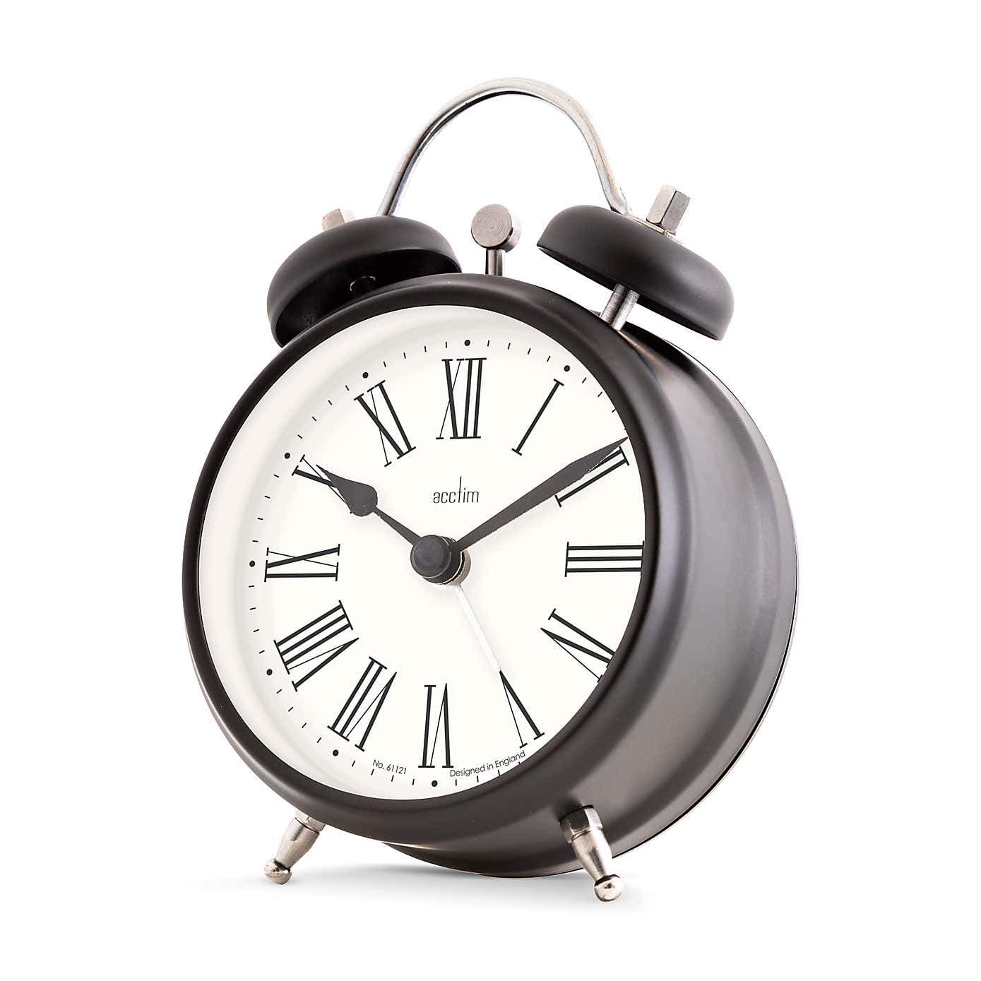 Acctim Shefford Roman Small Alarm Clock