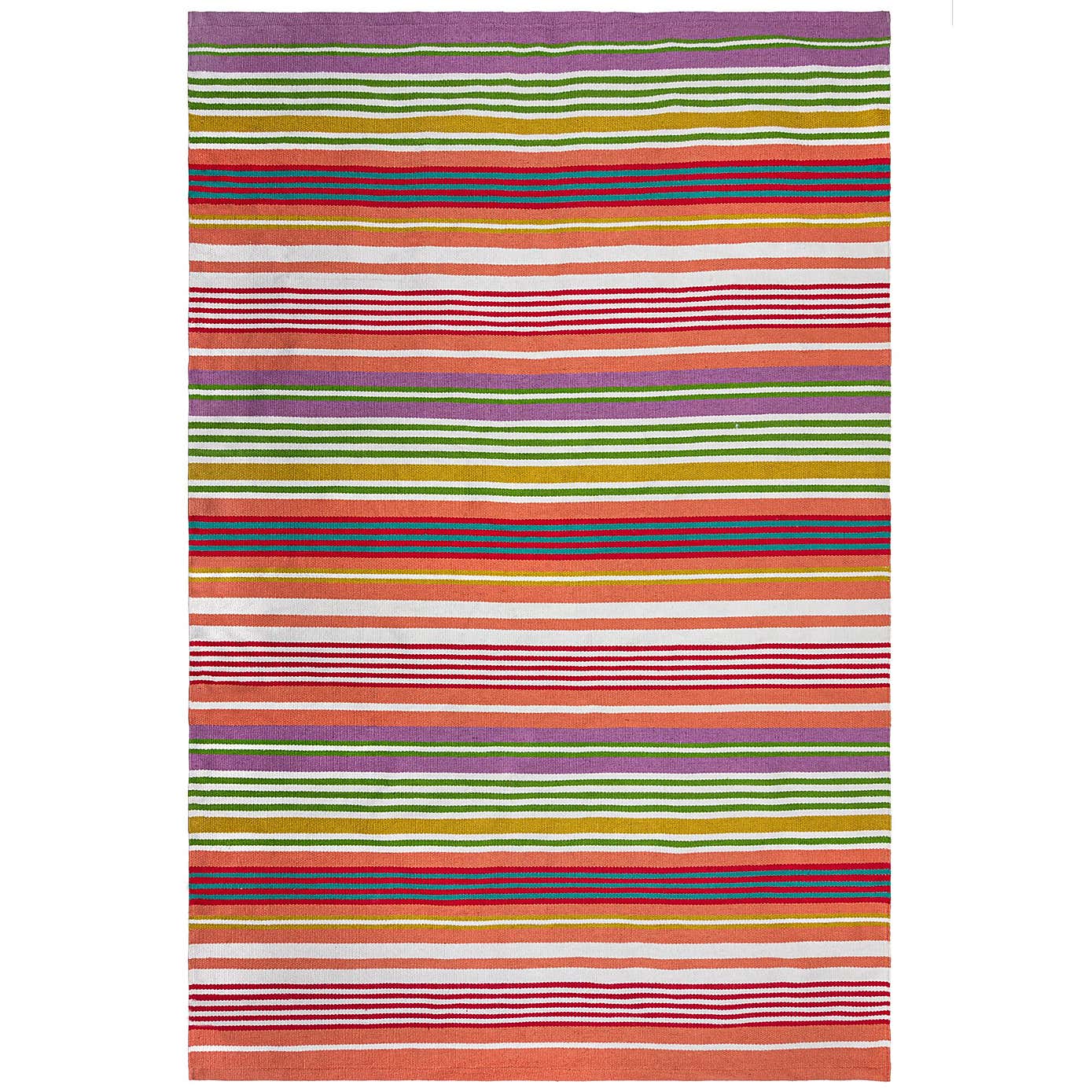 Sophie Robinson Rock Candy Stripe Indoor Outdoor Rug