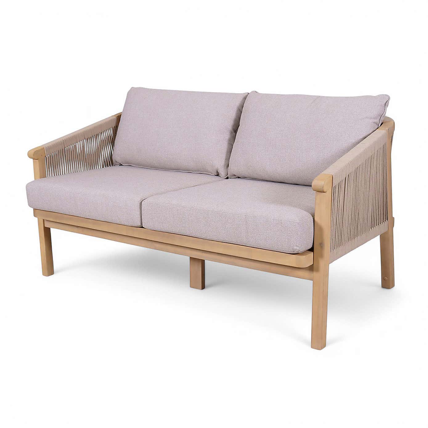 A.Mir 4 Seater Outdoor Double Lounger Set