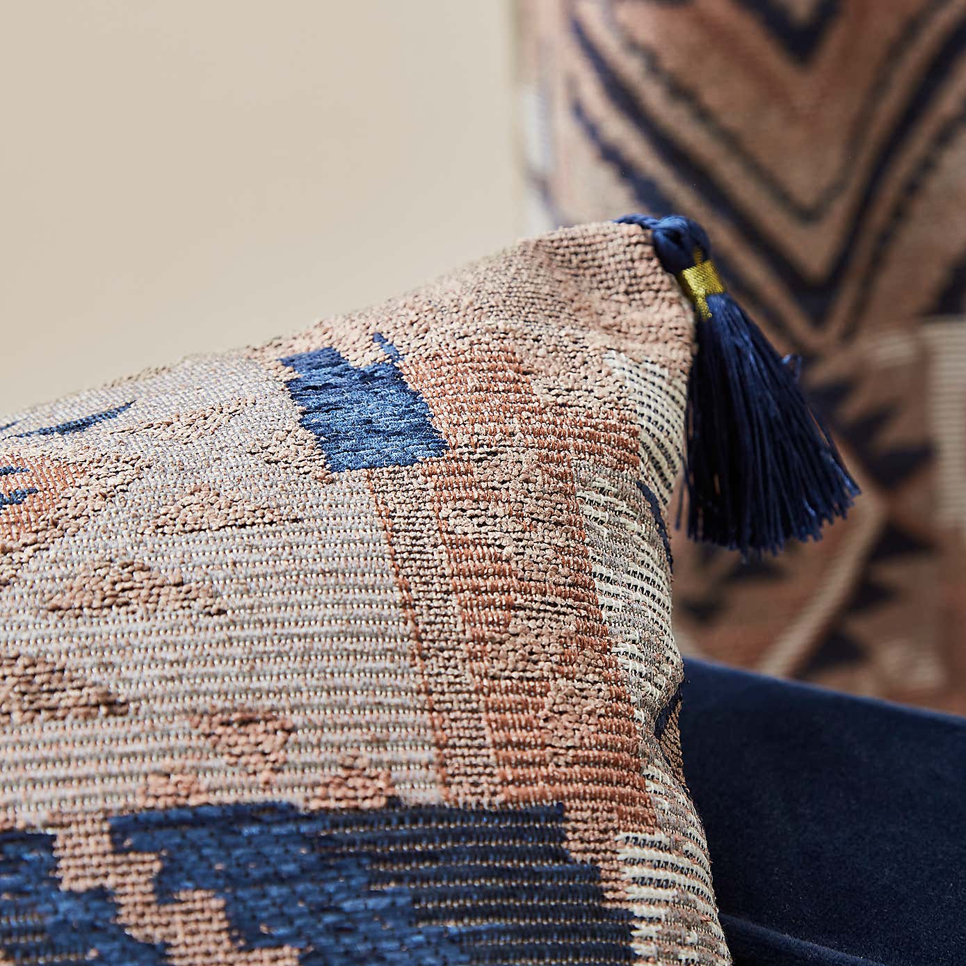 Evander Chenille Jacquard Cushion