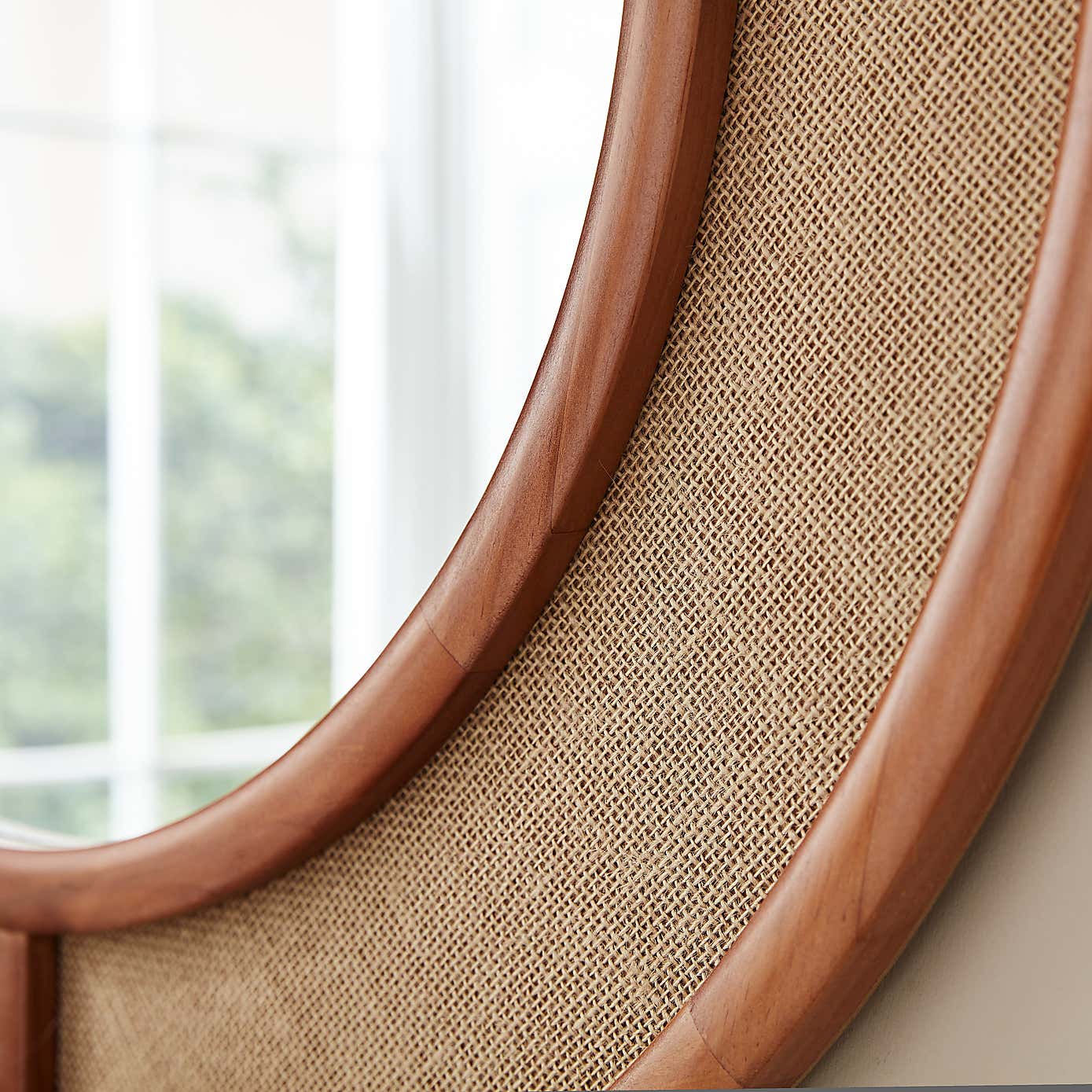 Churchgate Hessian Wall Mirror