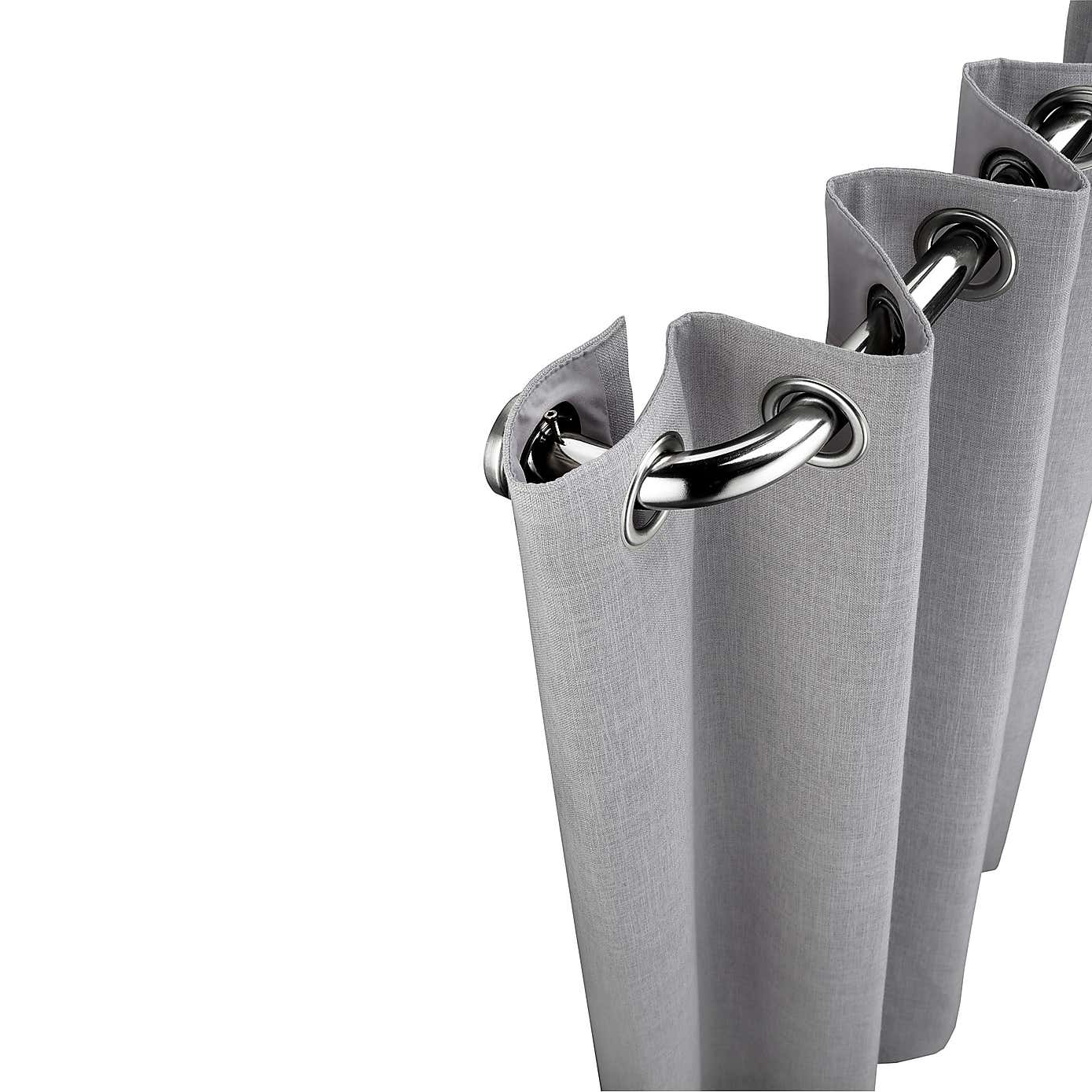 Room Darkening Blackout 25/28mm Metal Extendable Curtain Pole