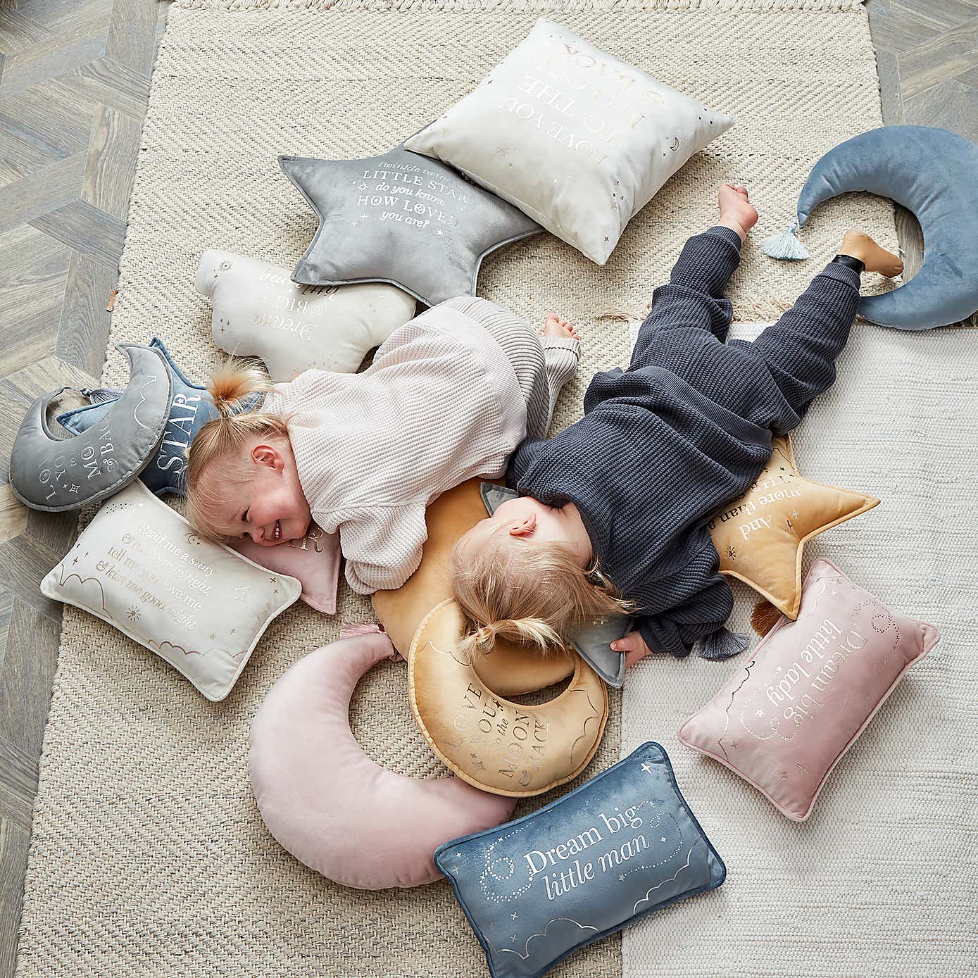 Bambino Little Man Velvet Cushion