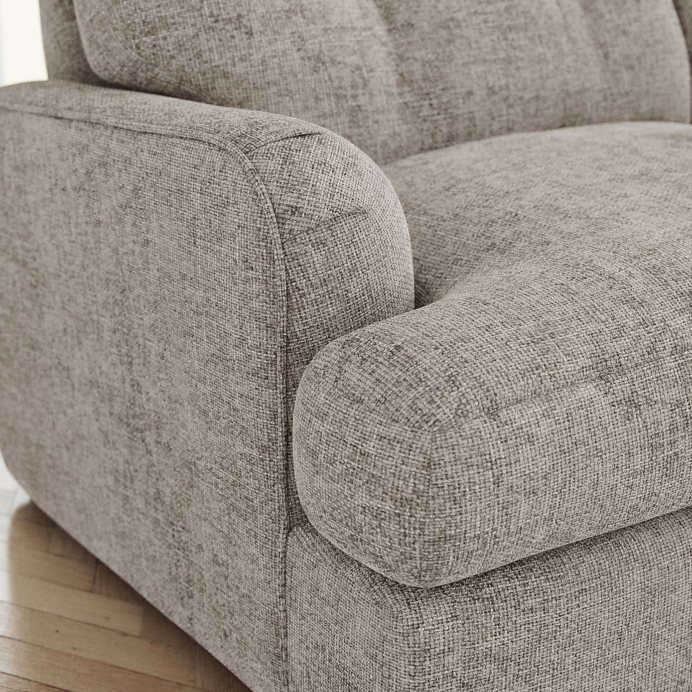 Martha Chunky Chenille 2 Seater Double Sofa Bed