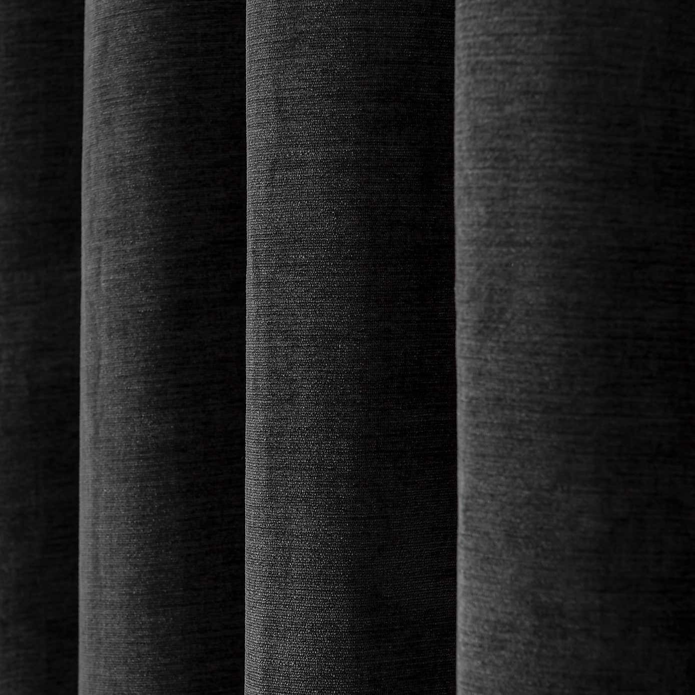 Genoa Chenille Blackout Eyelet Curtains