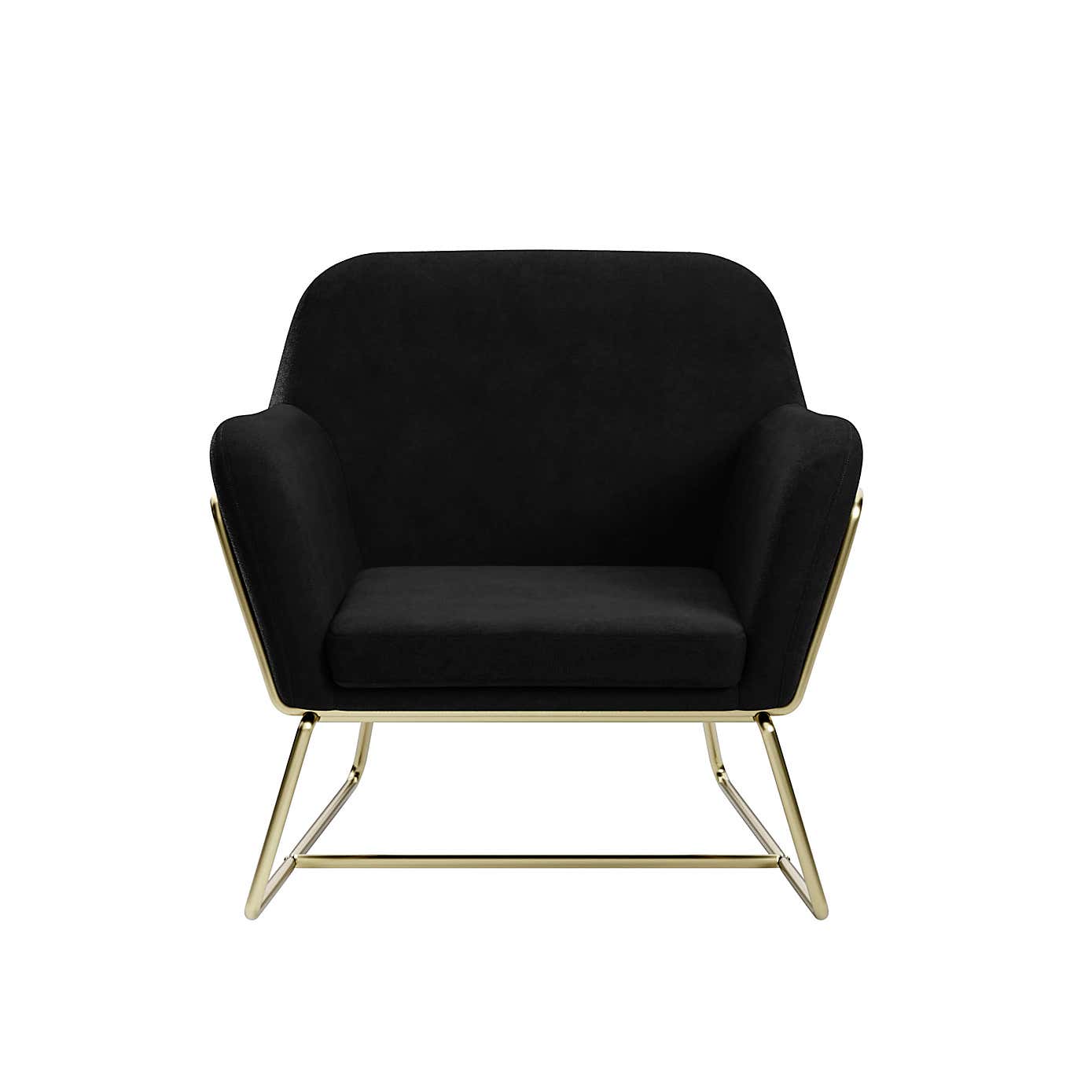Charles Velvet Armchair