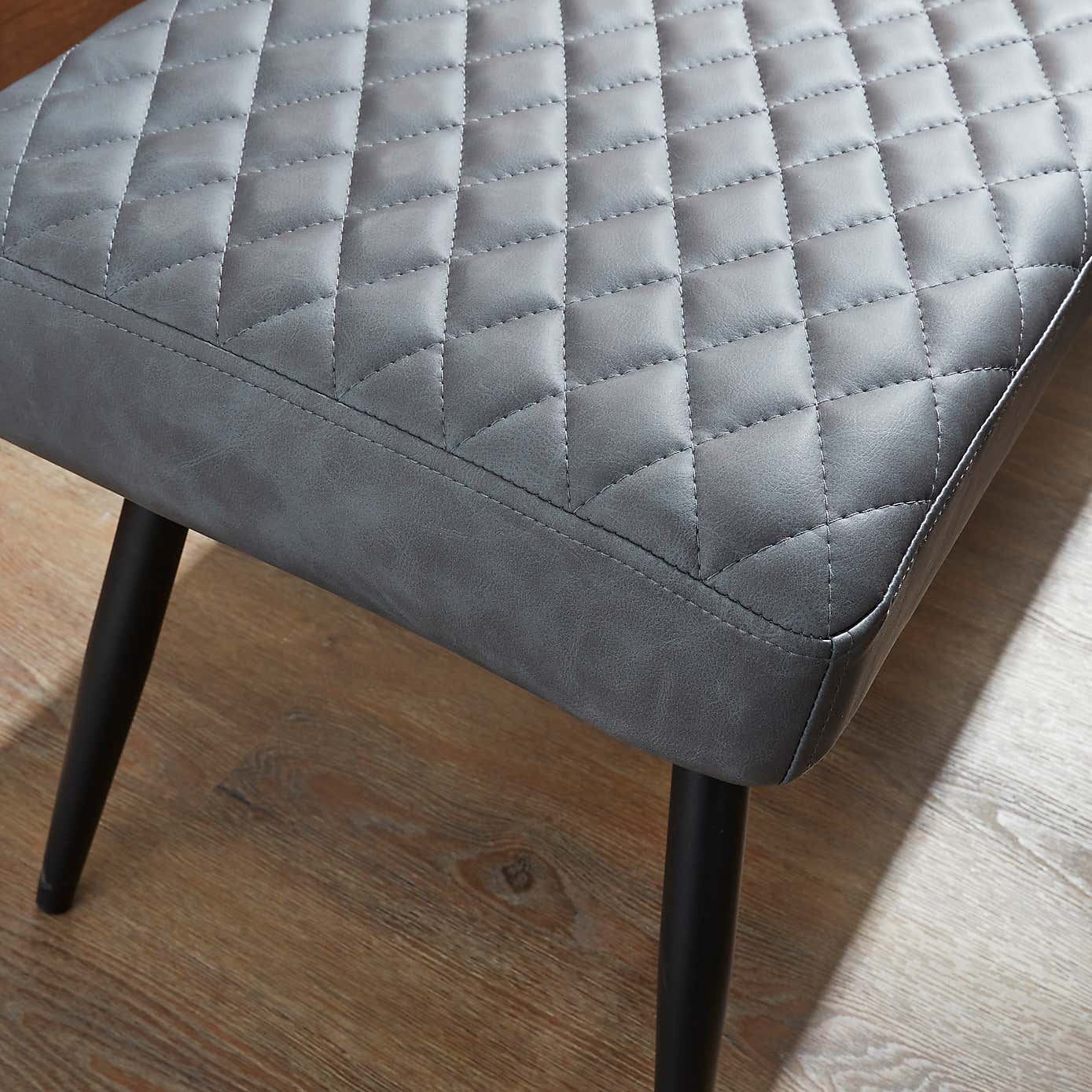 Montreal Faux Leather Dining Bench