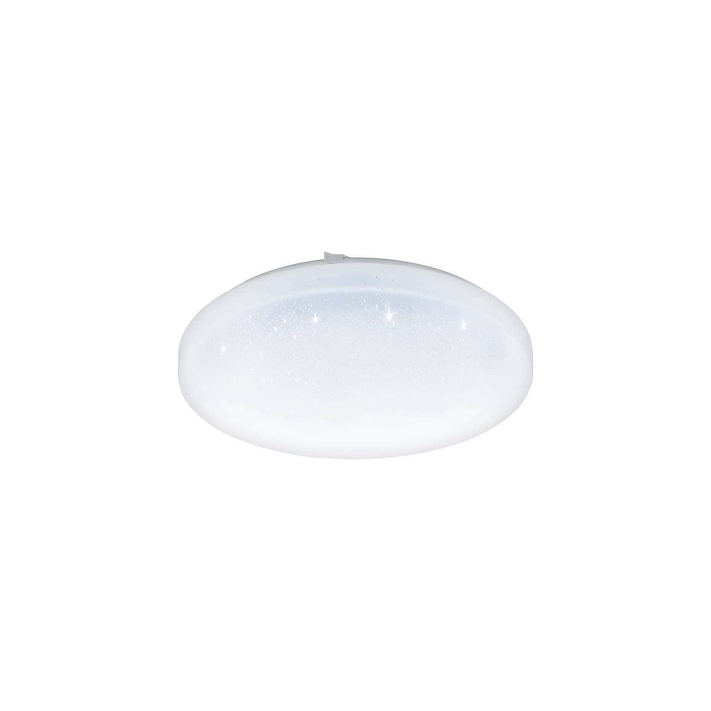 EGLO Frania-S LED Rounded Crystal effect Wall and Ceiling Light