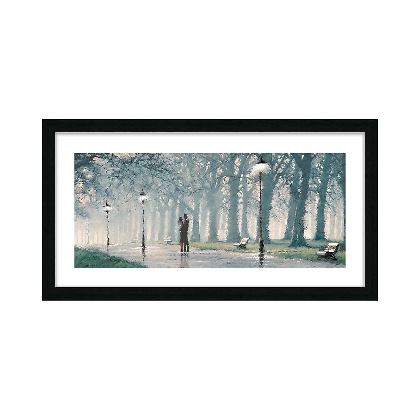 The Art Group Evening Mist Framed Print