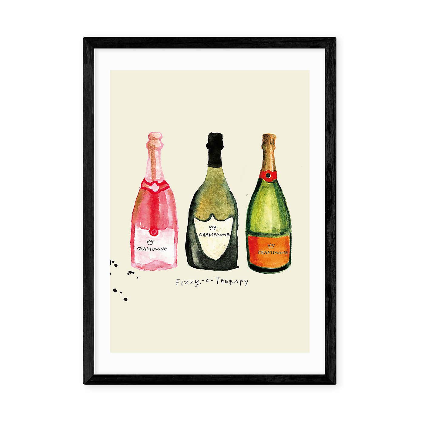 East End Prints Fizzy O Therapy Print