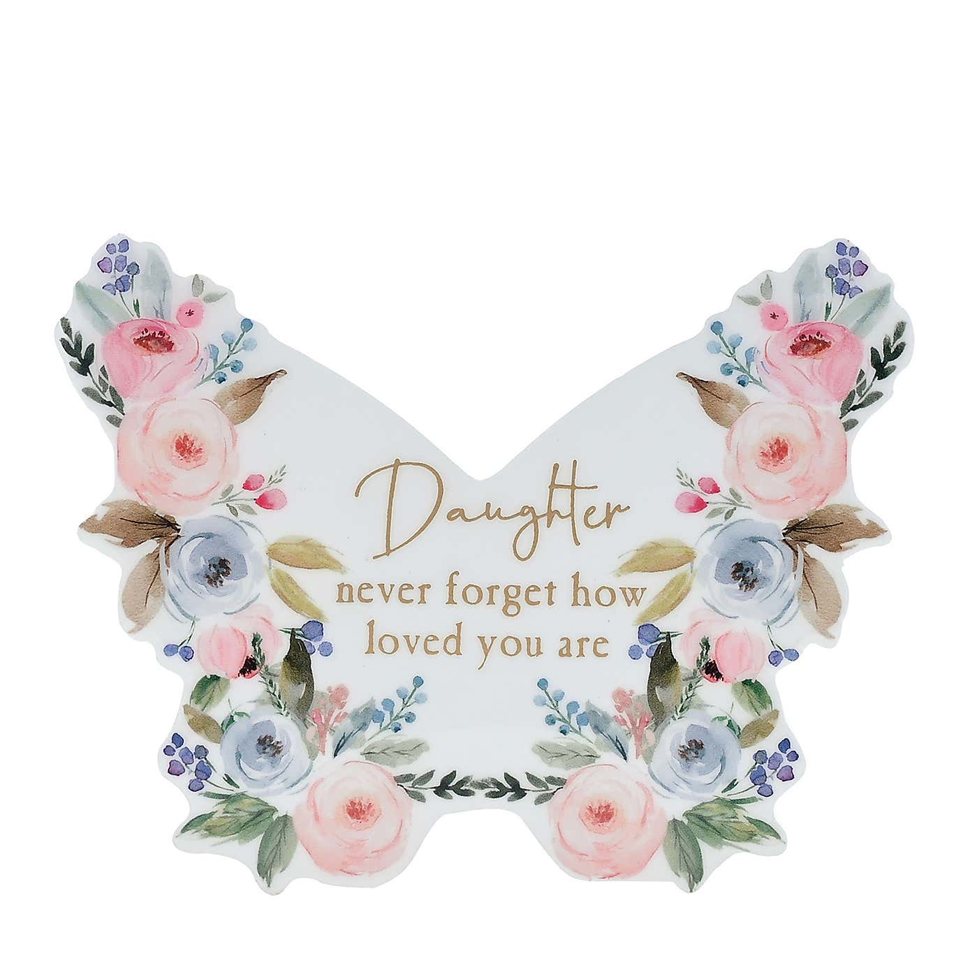 The Cottage Garden Daughter Butterfly Plaque