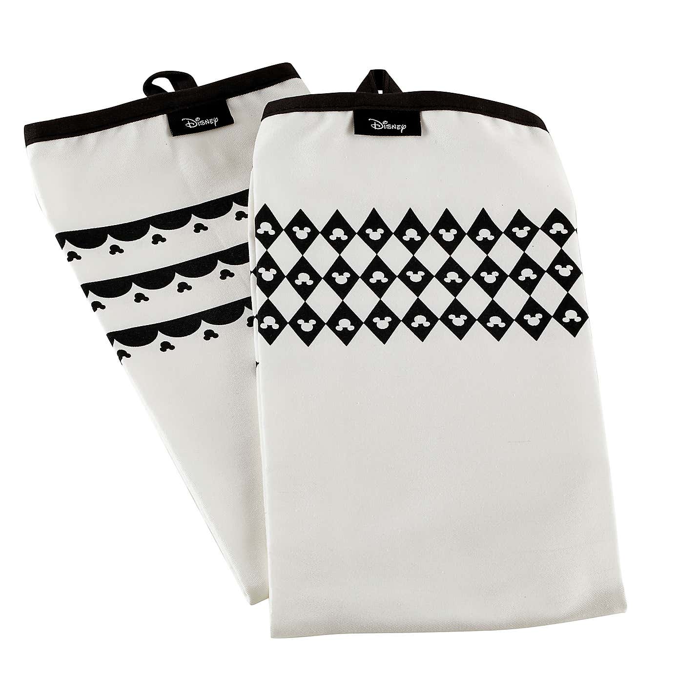 Disney Mickey Mono Cotton Tea Towel Set