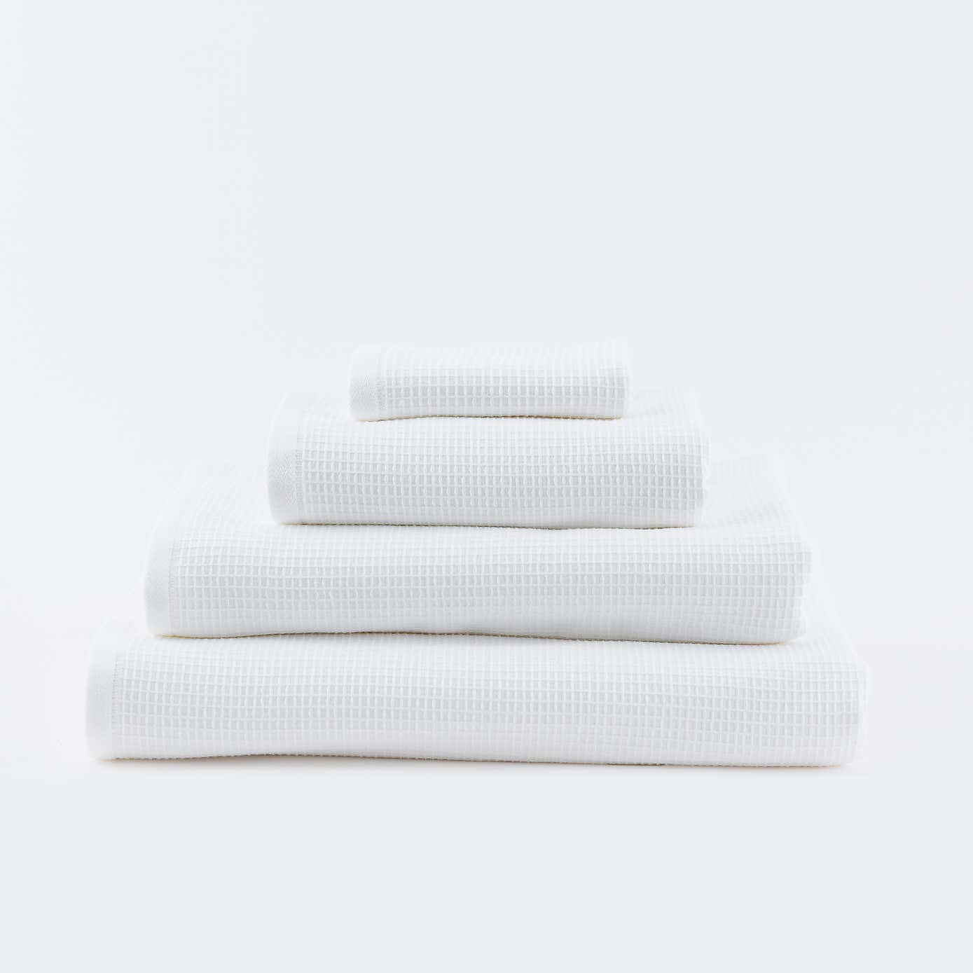 Organic Cotton Reversible Waffle Towel