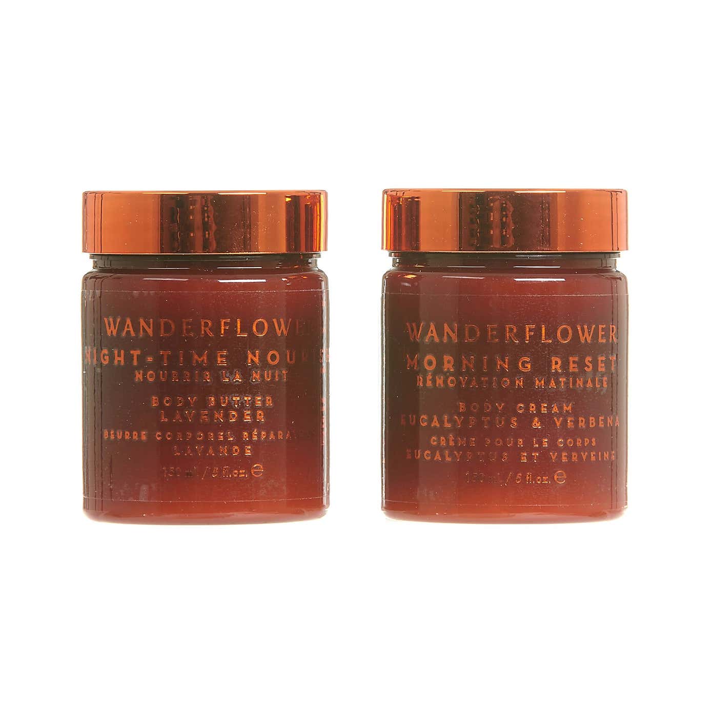 Set of Two Upper Canada Wanderflower Day to Night Body Wash