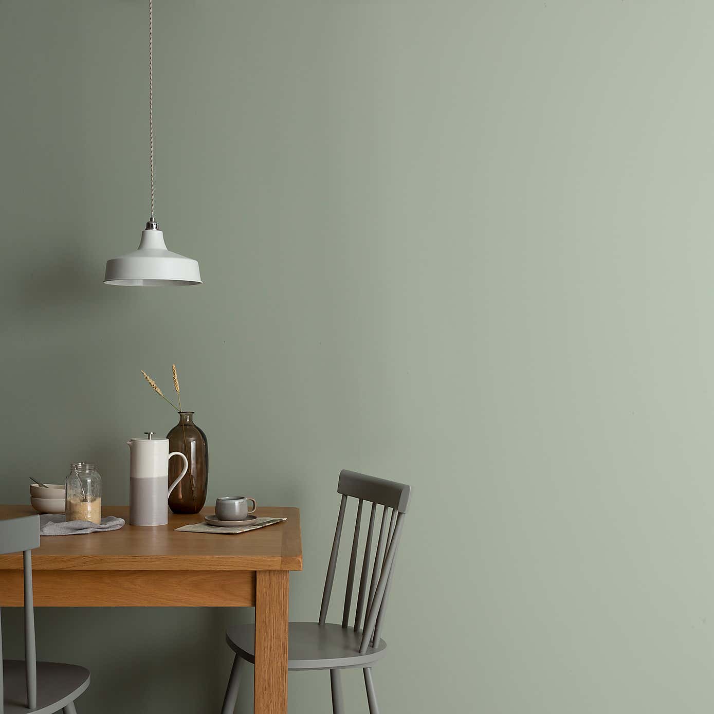 Dunelm Sage Eggshell Emulsion Paint
