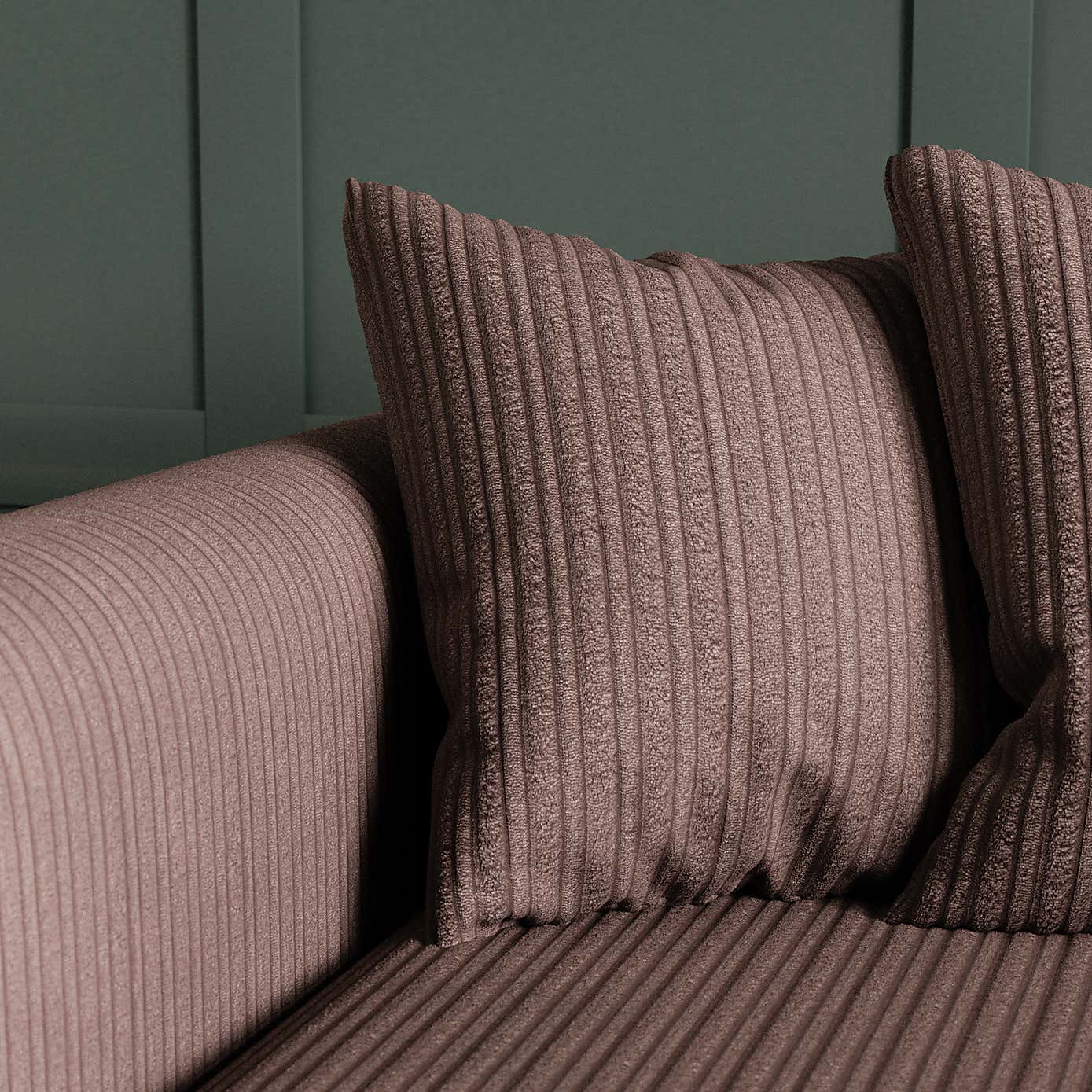 Blake Jumbo Cord Right Hand Corner Sofa