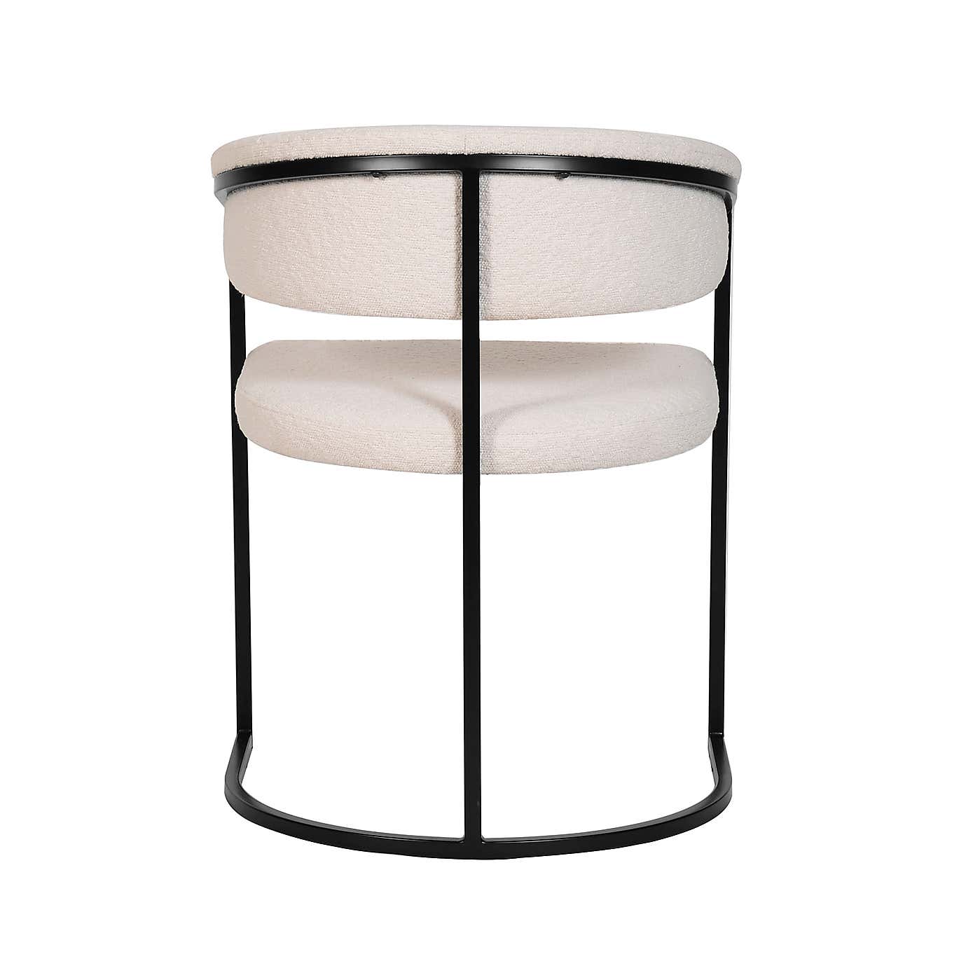 Zena Boucle Dining Chair