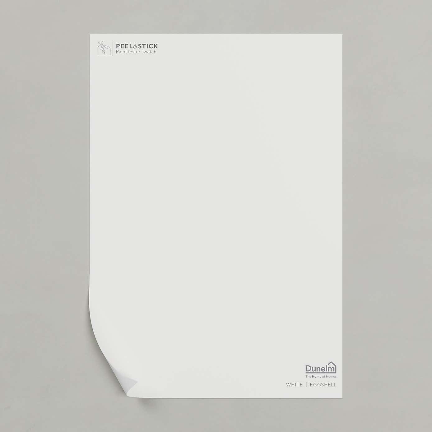 Dunelm Brilliant White Eggshell Emulsion Paint