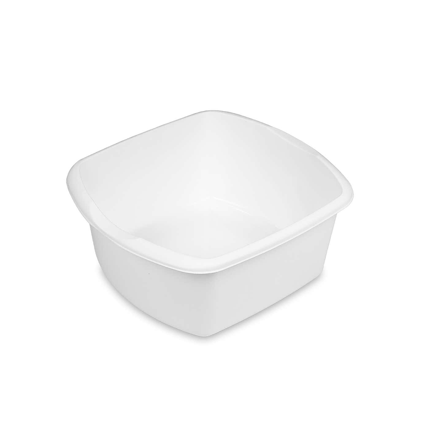 Essentials White Washing Up Bowl