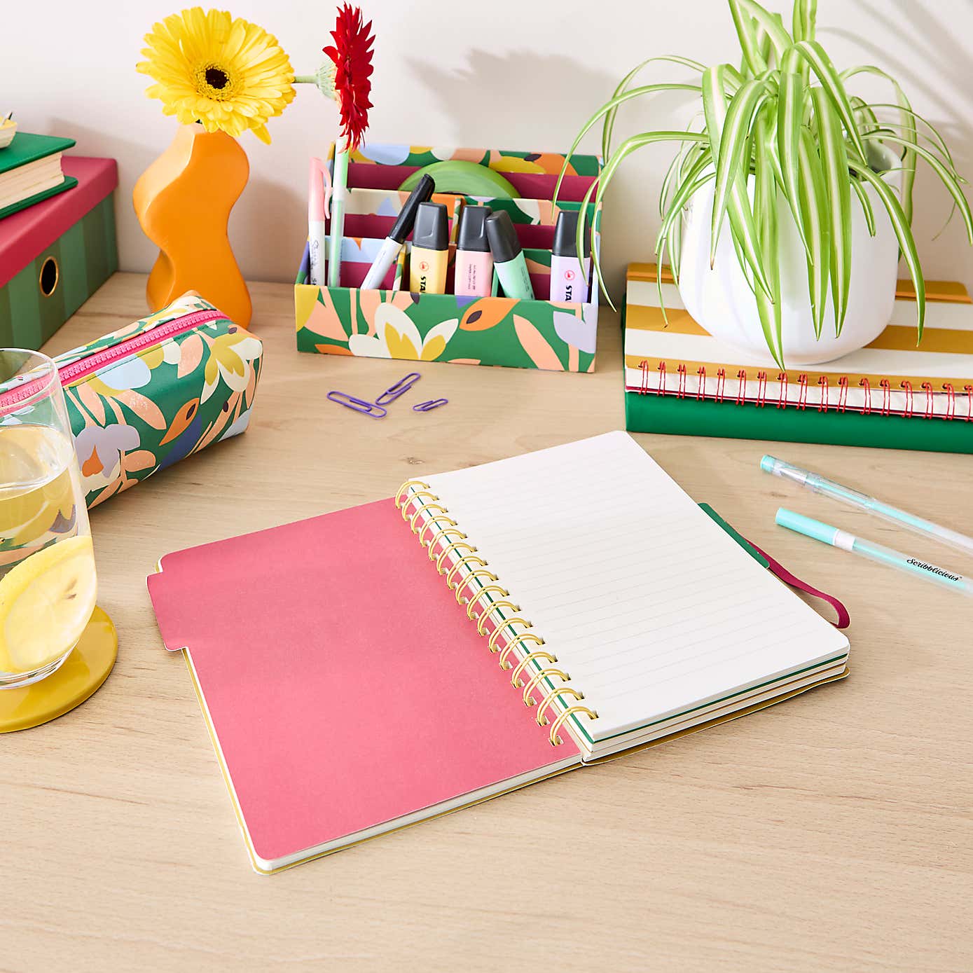 Elements Feildsley Silhouette Wiro Bound A5 Project Book