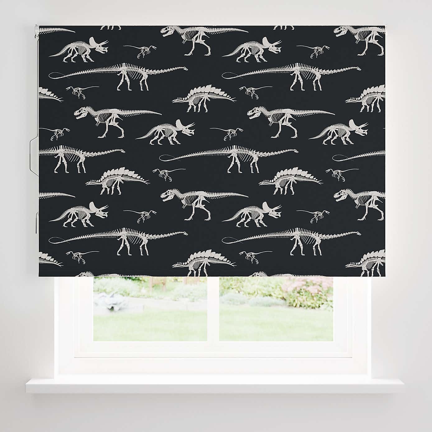 Fossil Forager Blackout Black Roller Blind