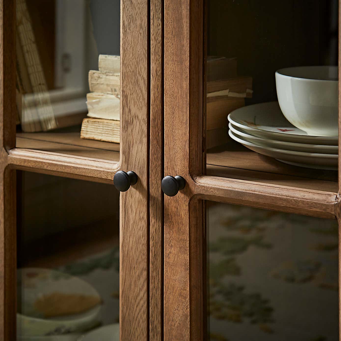 Small Glazed Display Cabinet