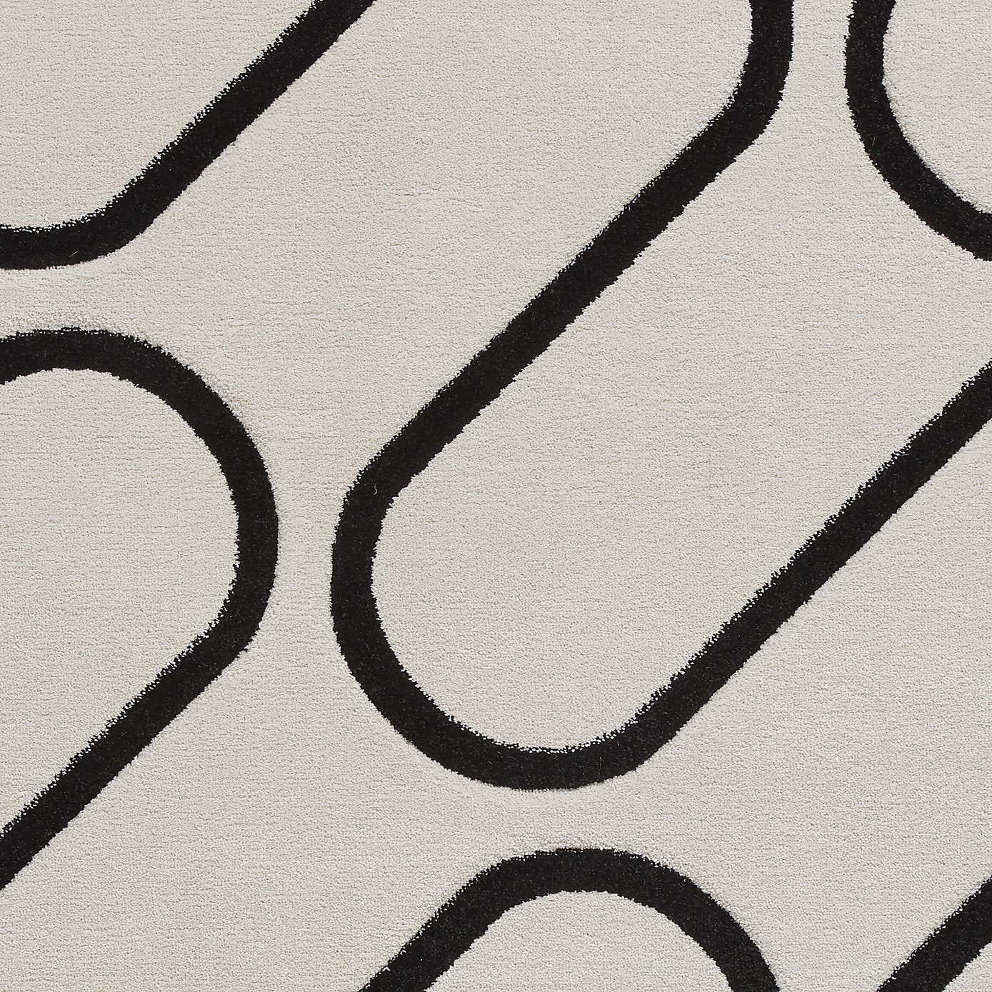 Catherine Lansfield Linear Curve Rug