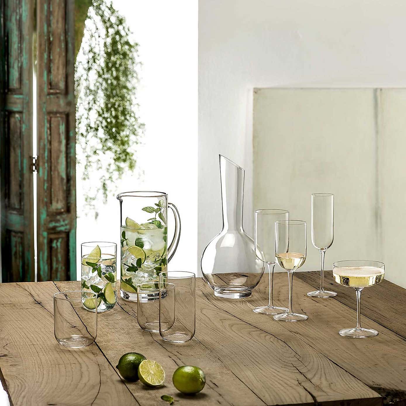 Luigi Bormioli Sublime Set of 4 Highball Glasses