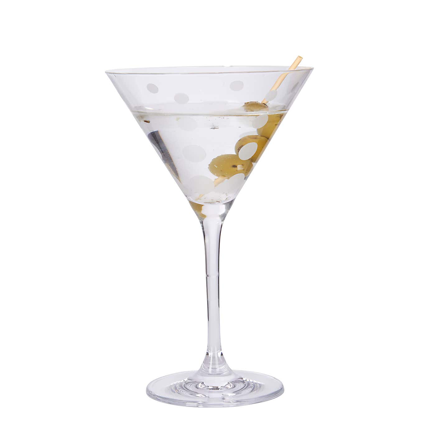 Set of 4 Mikasa Cheers Martini Glasses