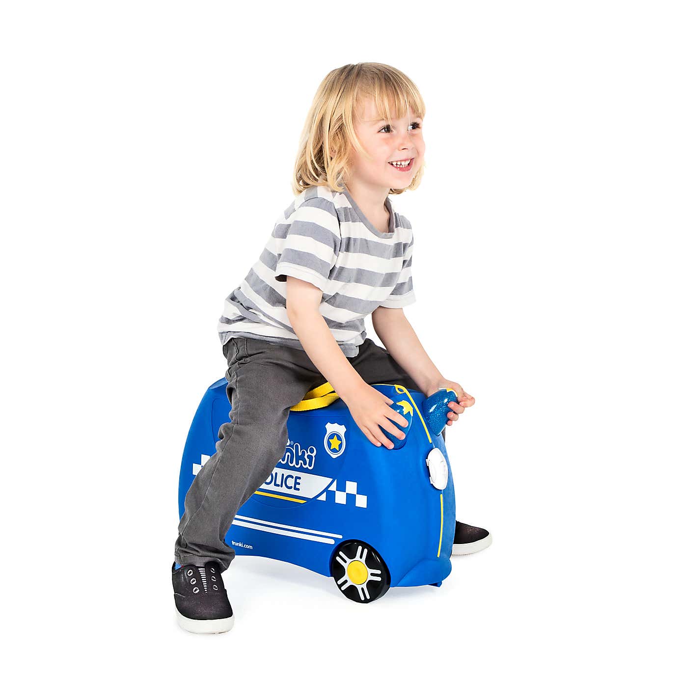 Trunki Percy the Police Car Ride On Suitcase