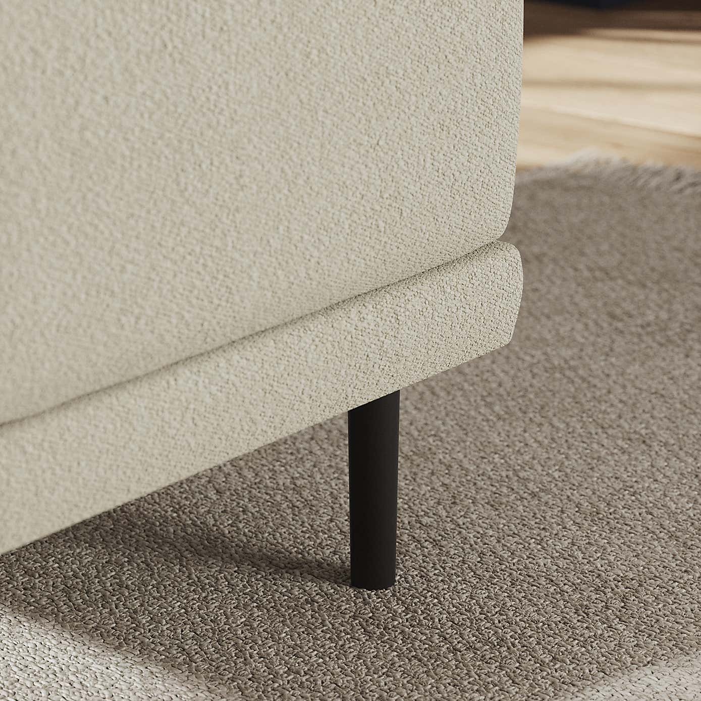 Mae Small Dining Bench, Boucle