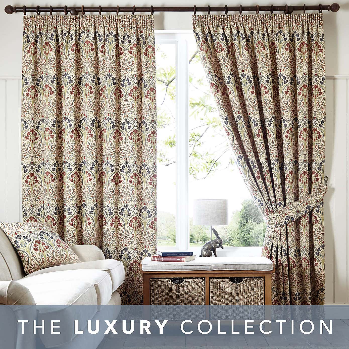 Lucetta Pencil Pleat Curtains