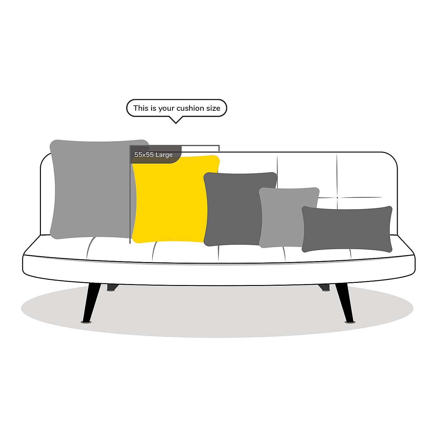 Chenille Pleat Cushion