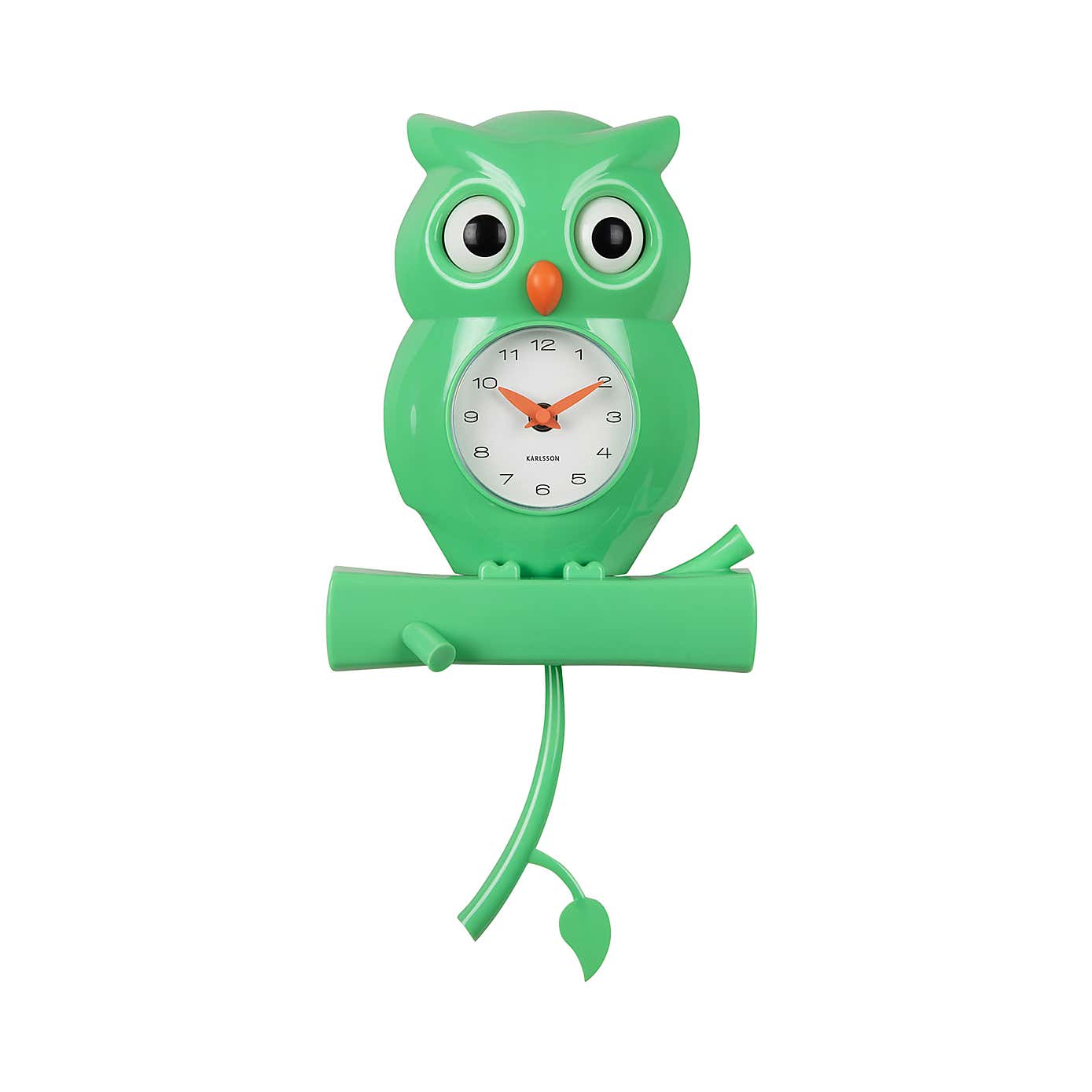 Karlsson Owl Pendulum Wall Clock